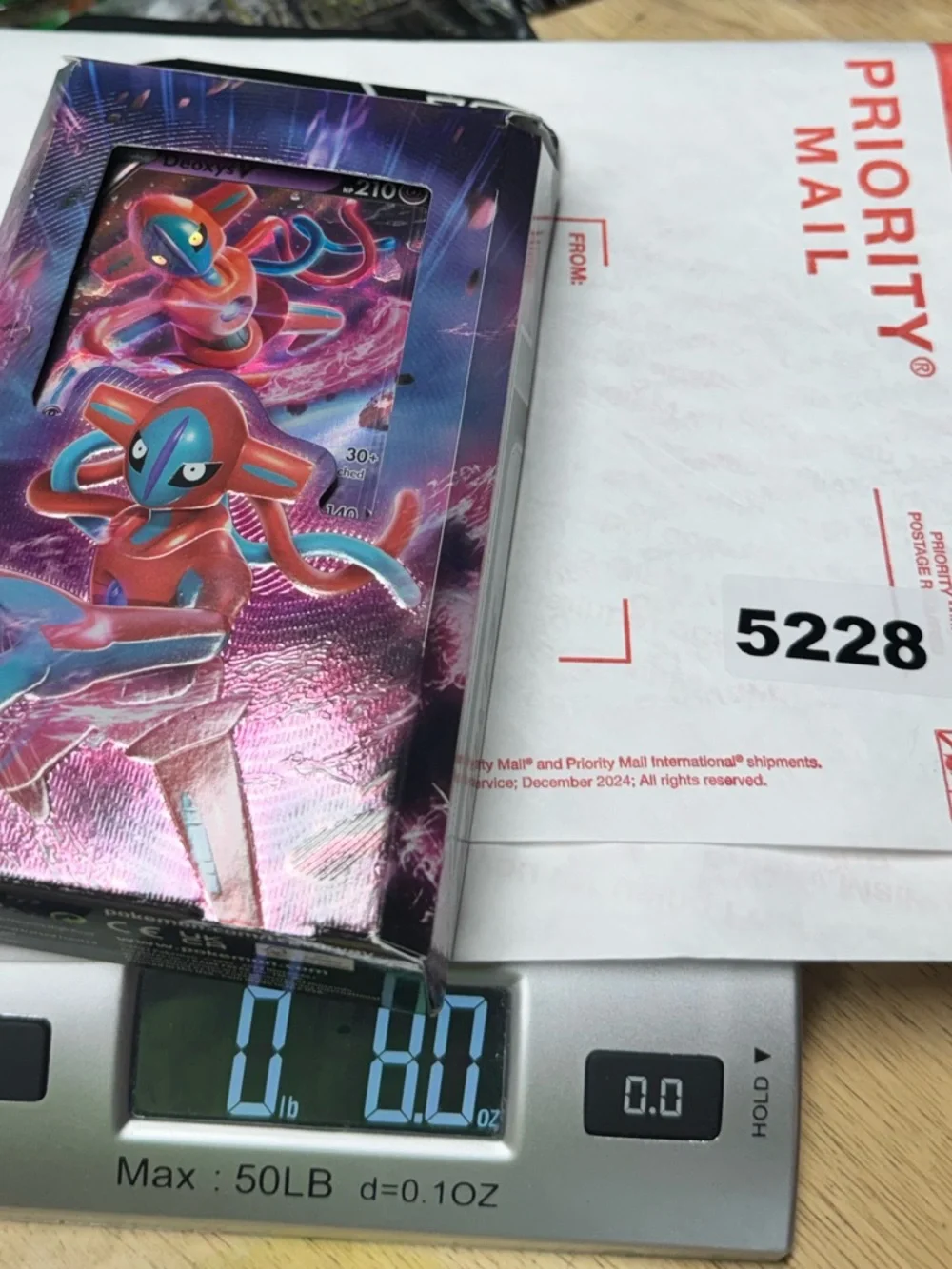 Pokemon TCG Deoxys V Battle Deck 60 Card Ready to Play Sealed New